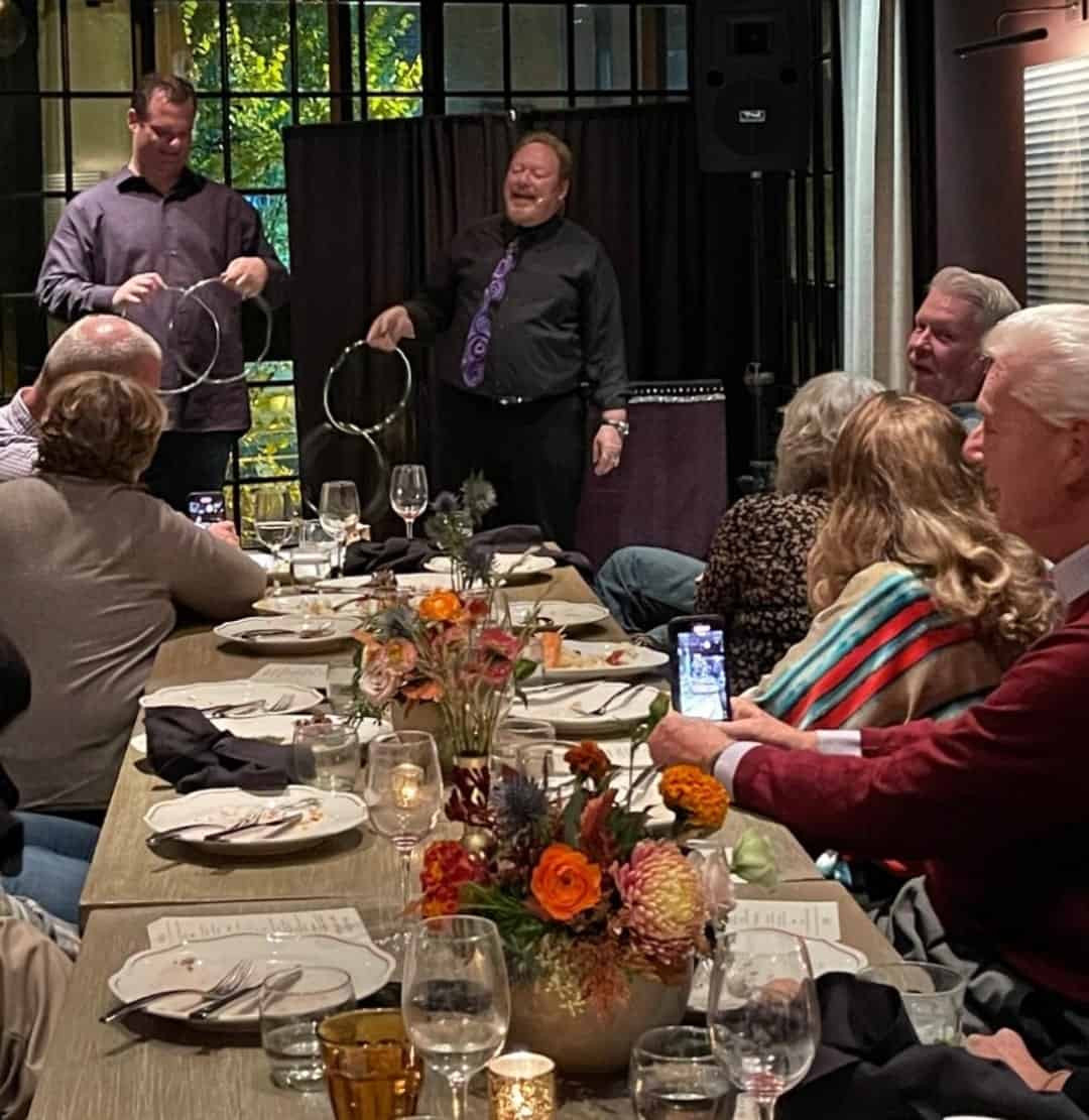 John Measner Magic Show | Strolling Magic vs. Stage Magic: Which is Right for Your Event? Strolling Magic Party