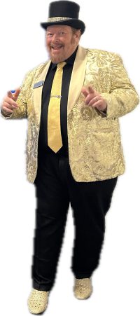 Gold suit