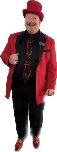 Red suit
